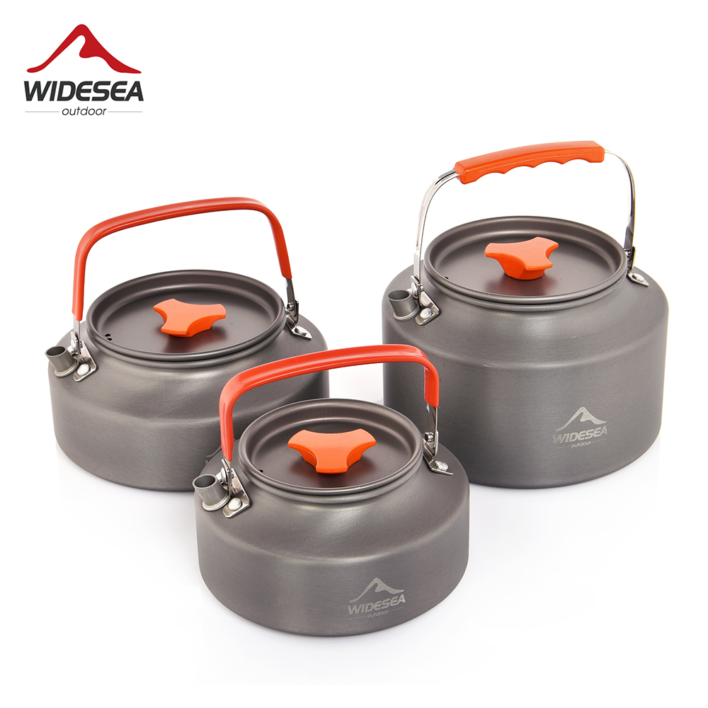 Outdoor Camping Dining Set - Widesea 1.1L 2L1.5L キャンプウォーターケトル屋外コーヒーケトル食器ピクニックセット用品機器調理器具観光調理器具
