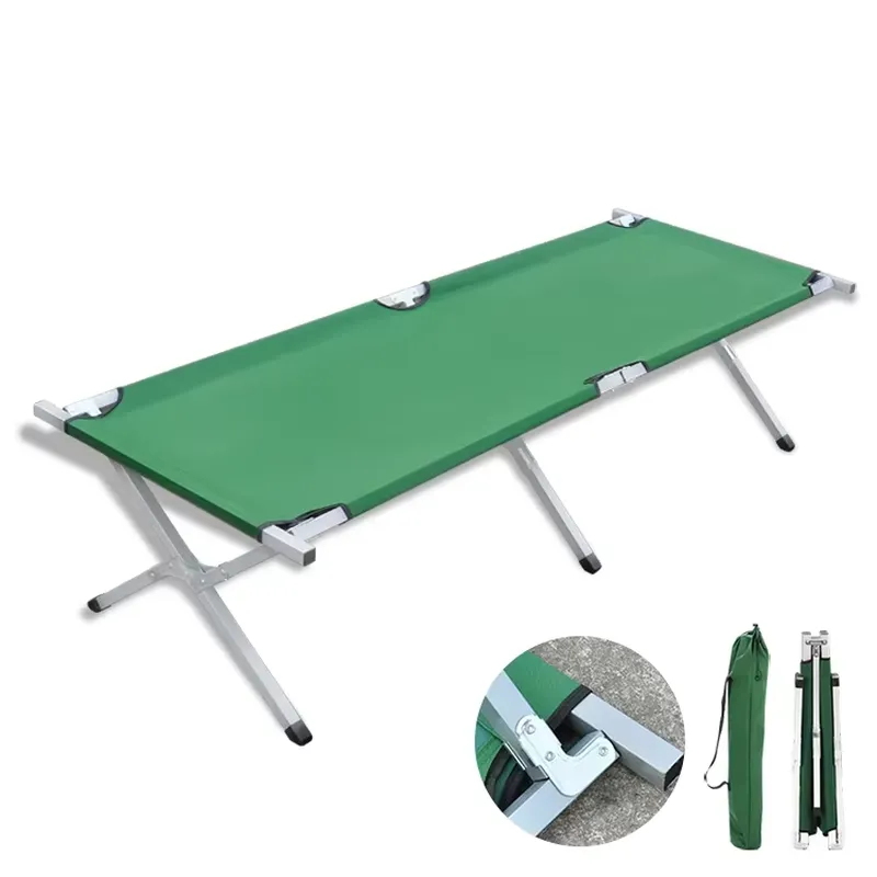 Bed Outdoor Camping - 屋外緊急救助用ベッド ポータブル折りたたみ式簡易ベッド キャリーバッグ付き 折りたたみ式キャンプ用簡易ベッド 卸売 OEM