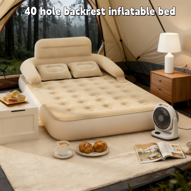 屋外多機能2人用キャンプ用インフレータブルベッド、ポータブル - Bed Outdoor Camping のレビューと価格