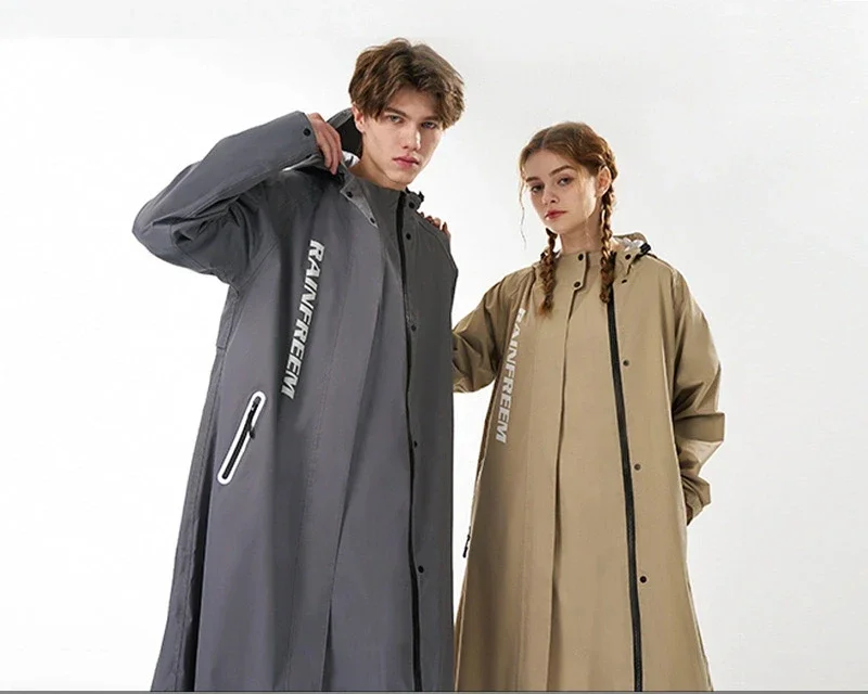 最新の190Tナイロン生地を使用したレインコート。女の子、女 - Camping Rain Poncho のレビューと価格