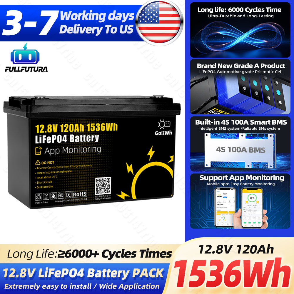 6000回以上の充放電サイクルに対応。12V 120Ahのリ - Outdoor Camping Usa のレビューと価格