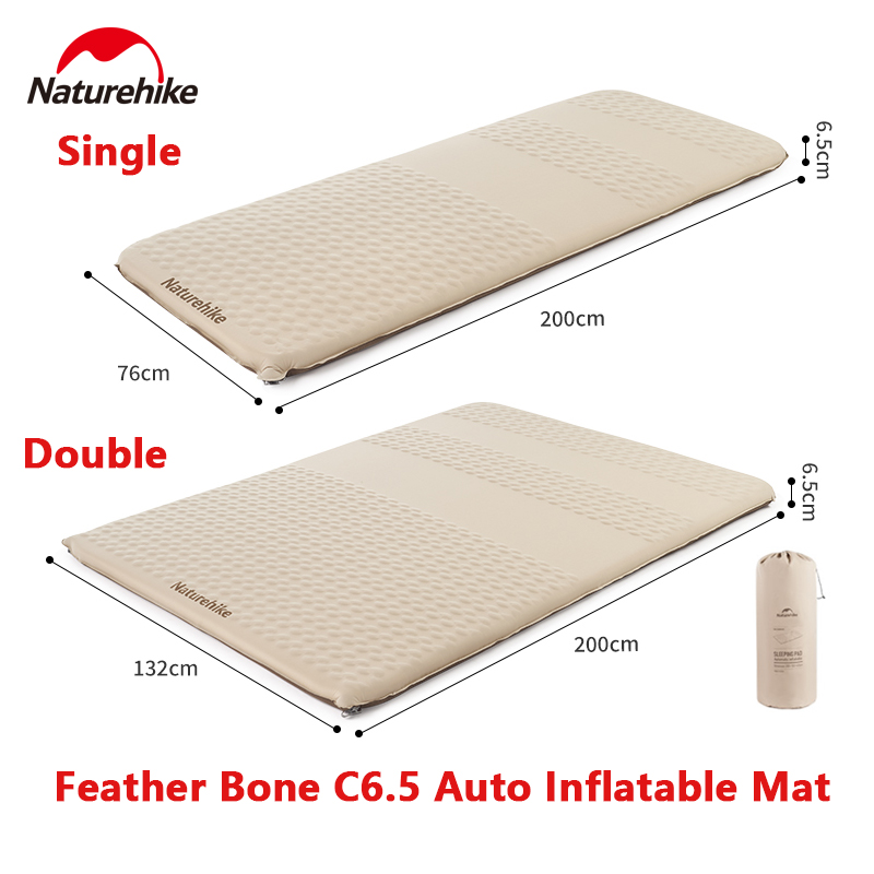 Naturehike-自動インフレータブルマットレス,自己膨 - Outdoor Camping Rugs のレビューと価格