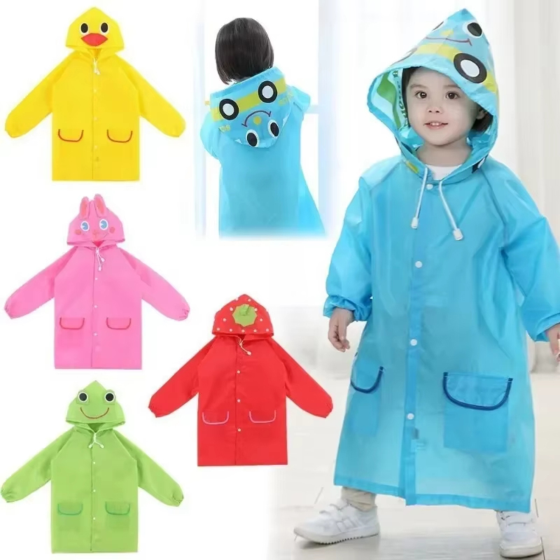子供のための漫画の動物スタイルのレインコート,赤ちゃんのため - Camping Rain Poncho のレビューと価格