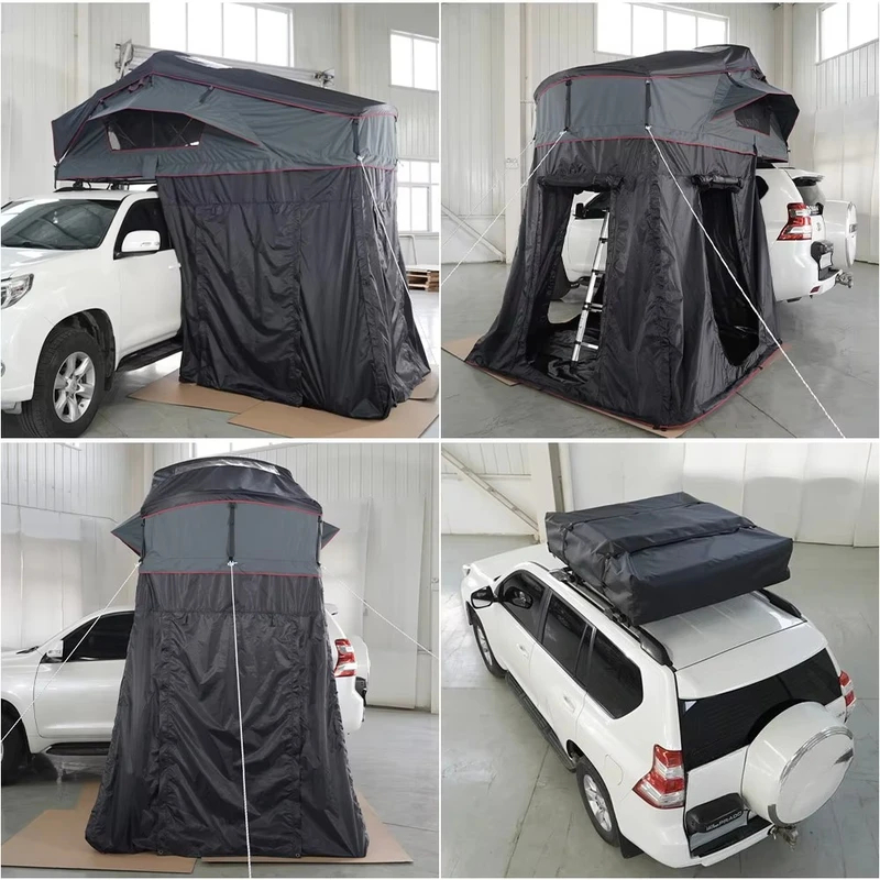 自動車アクセサリー キャンピングカー用オーニング付き耐久性の - Outdoor Camping Van Tent のレビューと価格